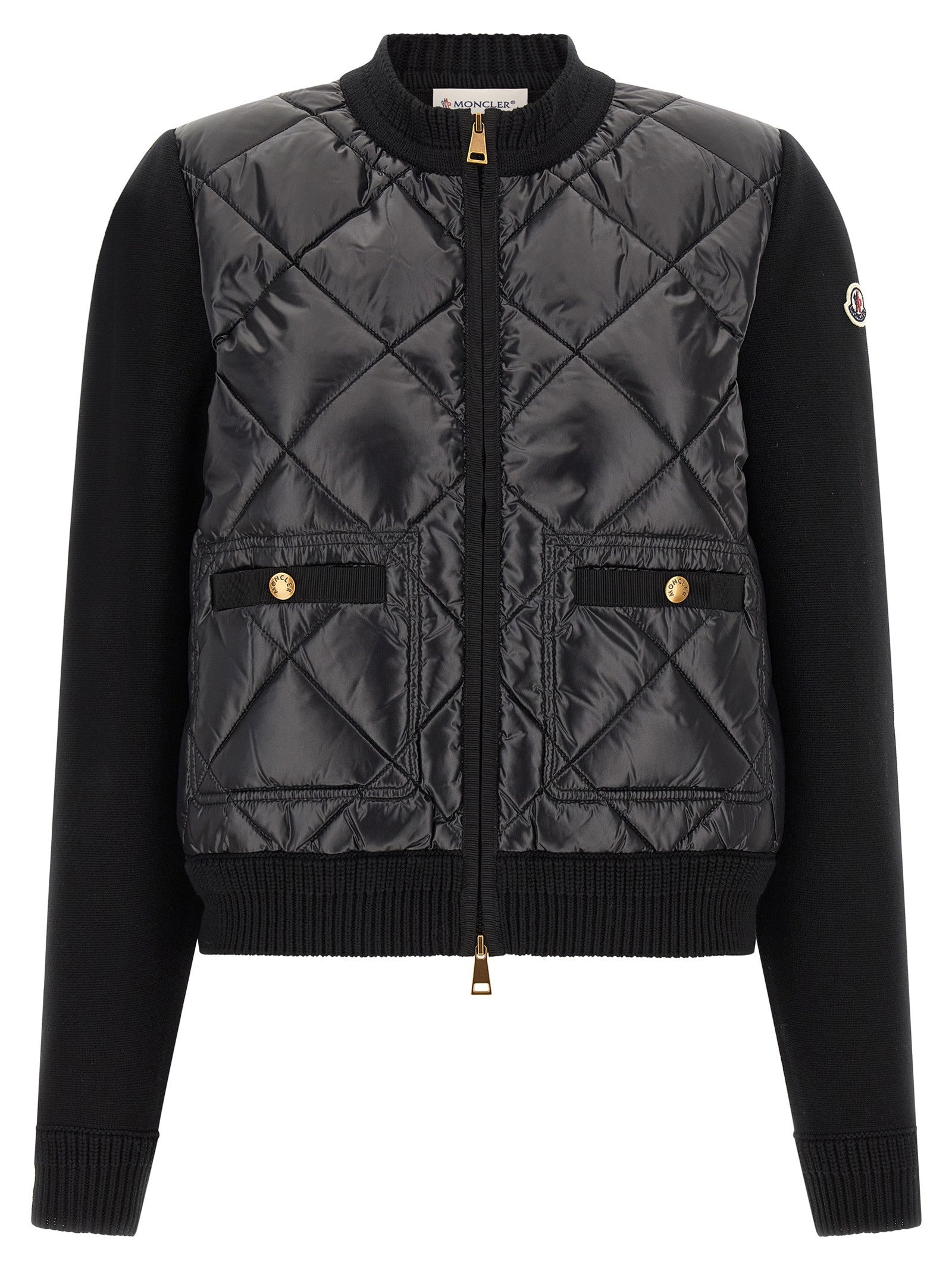 Padded cardigan