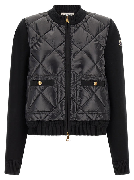 Padded cardigan