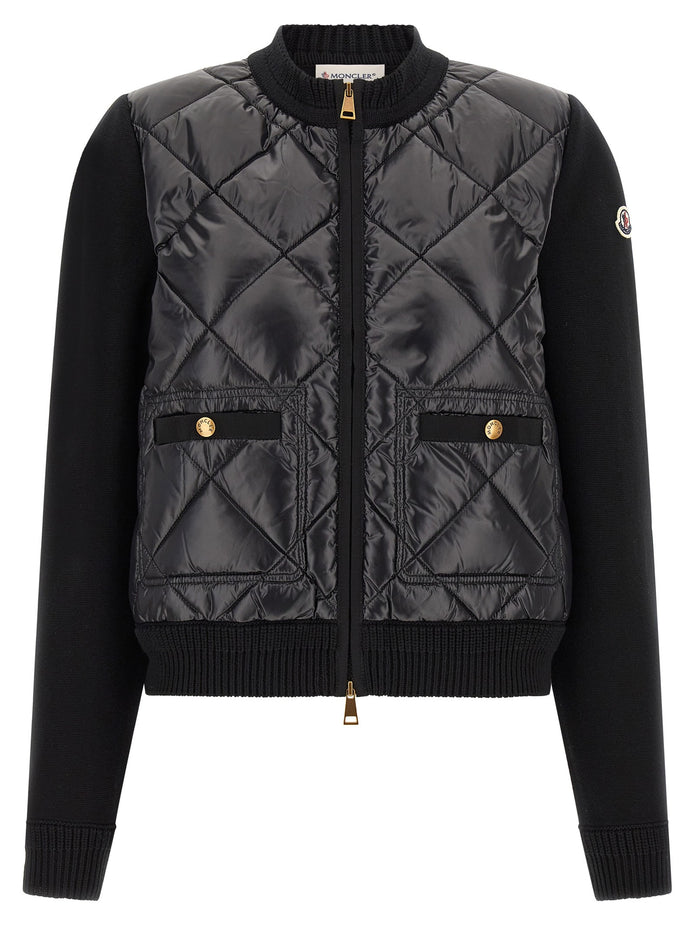 Padded cardigan