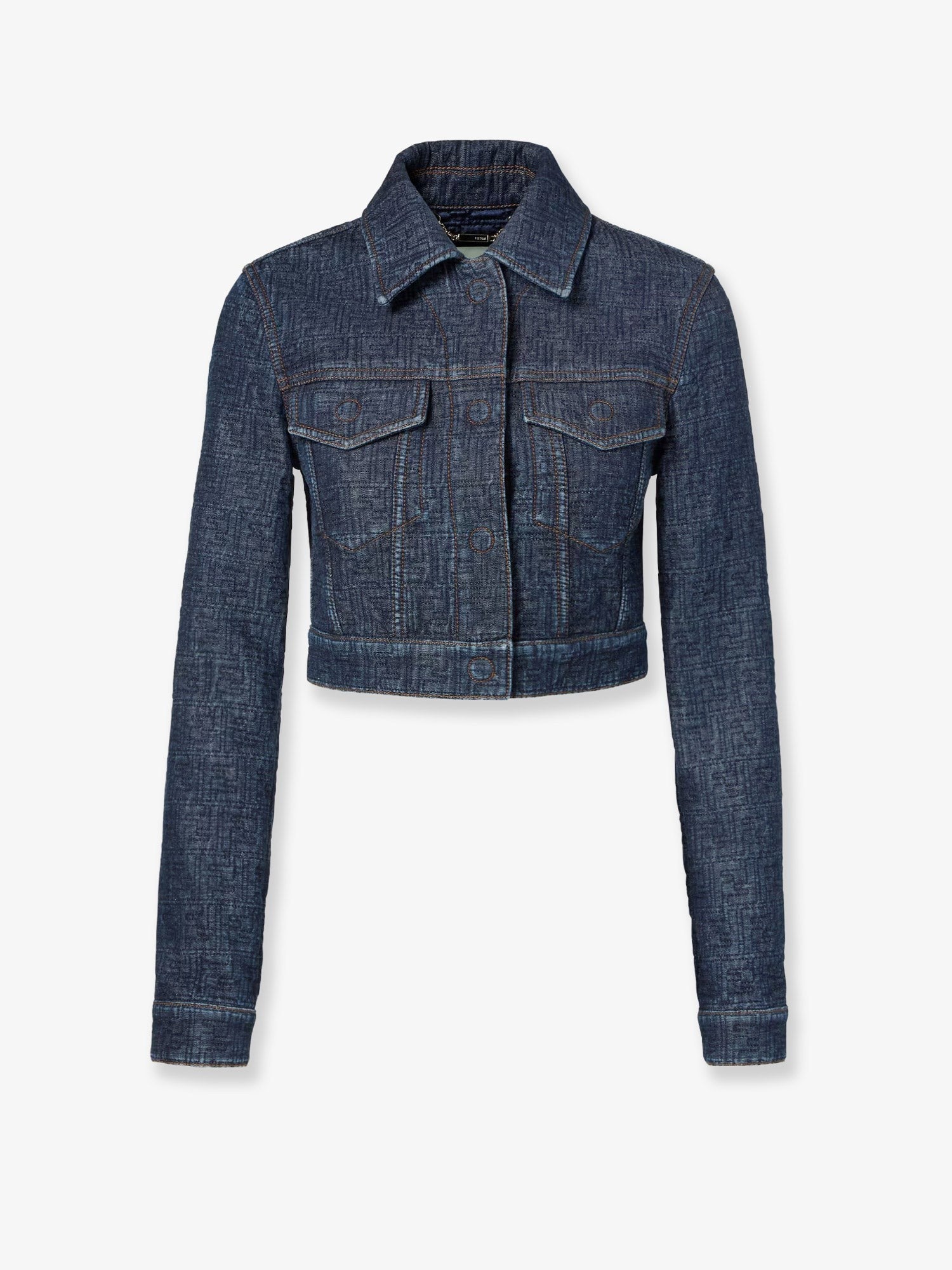 Padded denim jacket