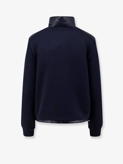 Padded jacket with fabric details