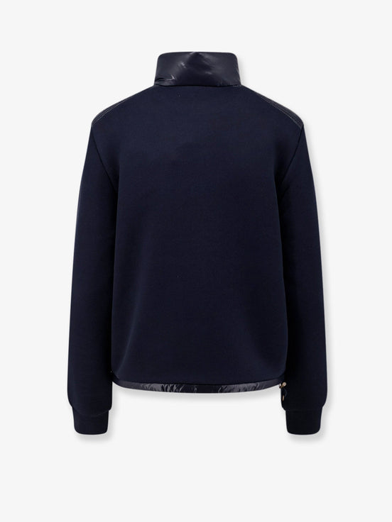 Padded jacket with fabric details