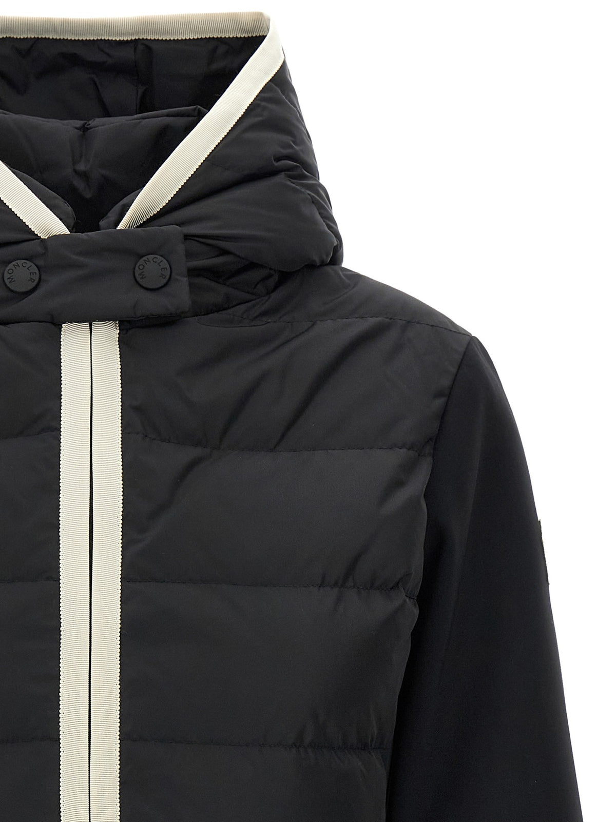 MONCLER GRENOBLE 'Padded Zip-Up' cardigan