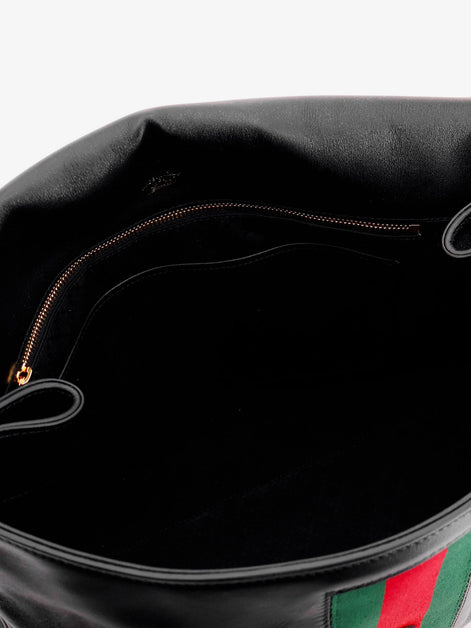Gucci Paparazzo leather handbag with iconic metal Horsebit