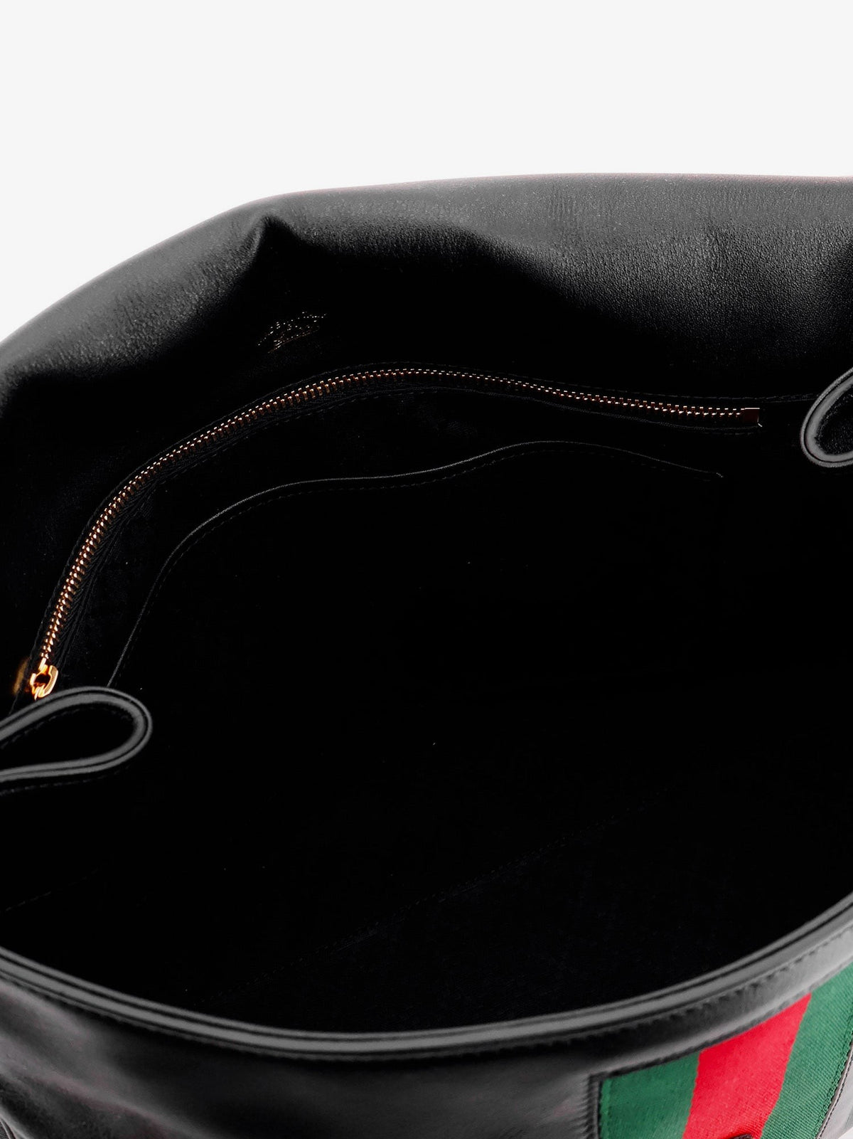 Gucci Paparazzo leather handbag with iconic metal Horsebit