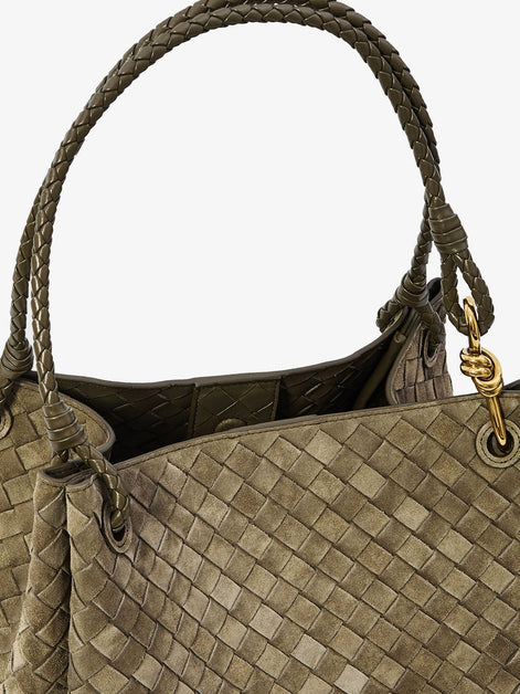 Parachute Large suede shoulder bag