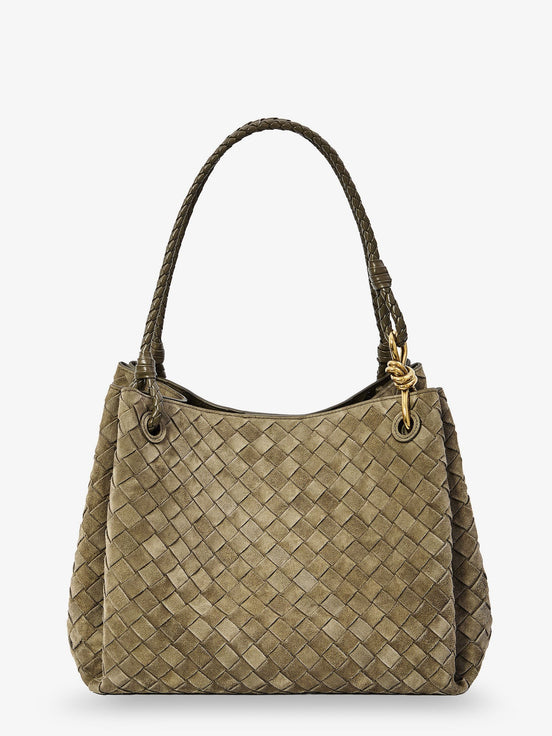 Parachute Large suede shoulder bag