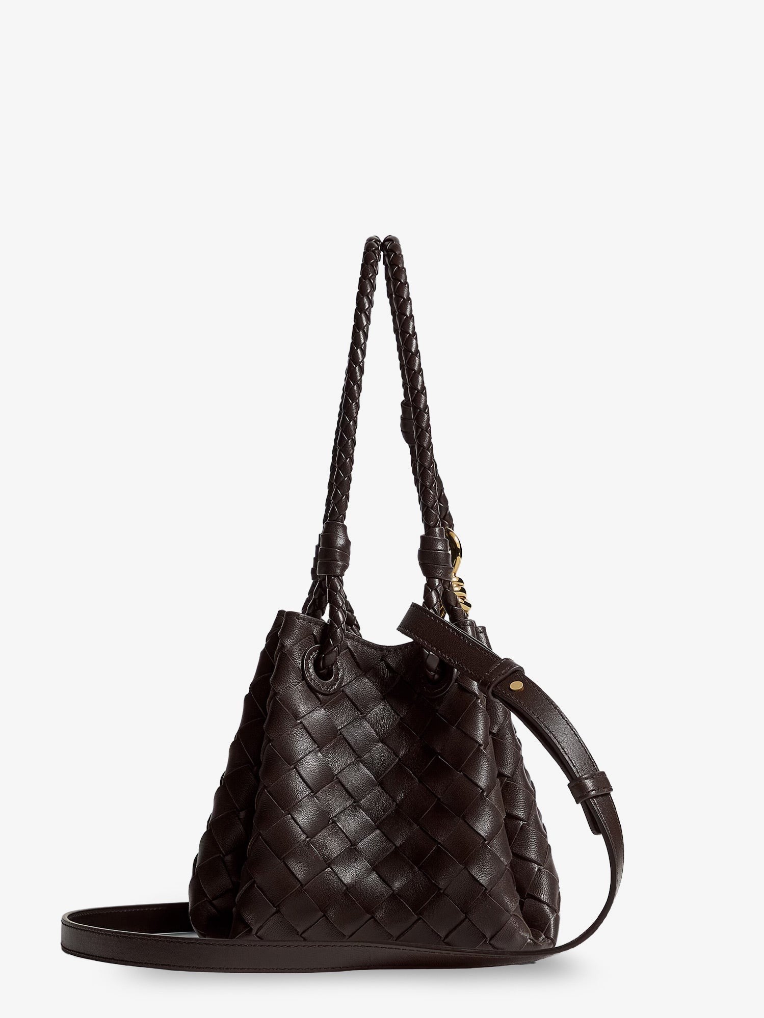 Parachute leather crossbody bag