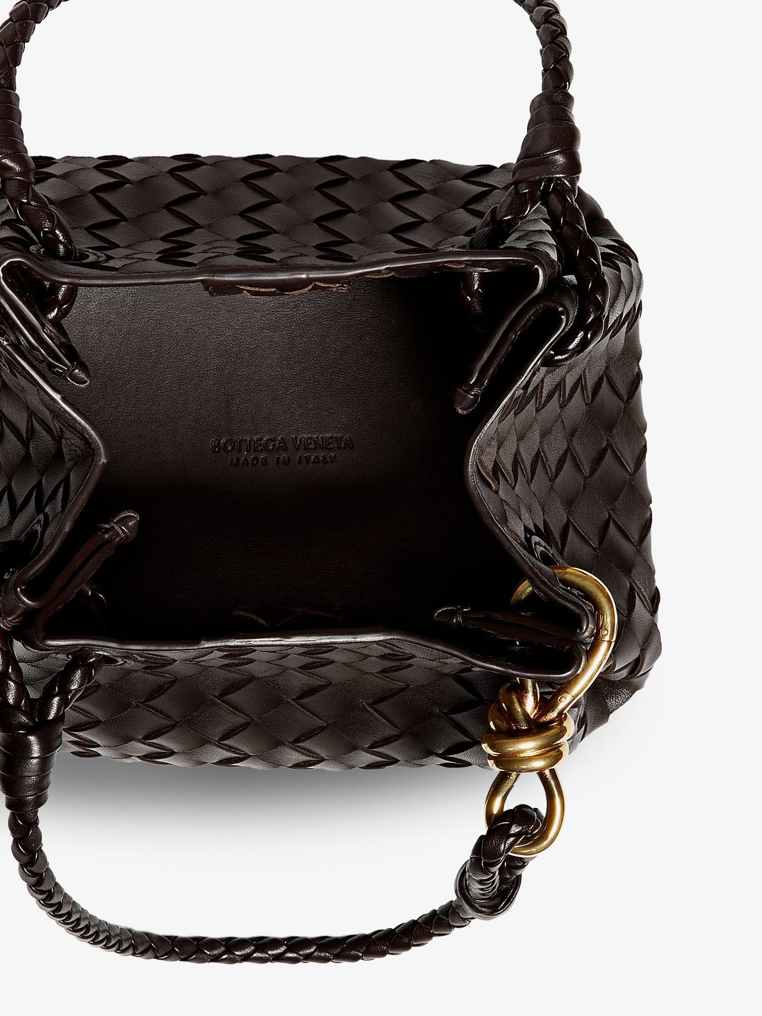 Parachute leather crossbody bag