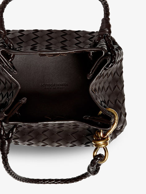 Parachute leather crossbody bag