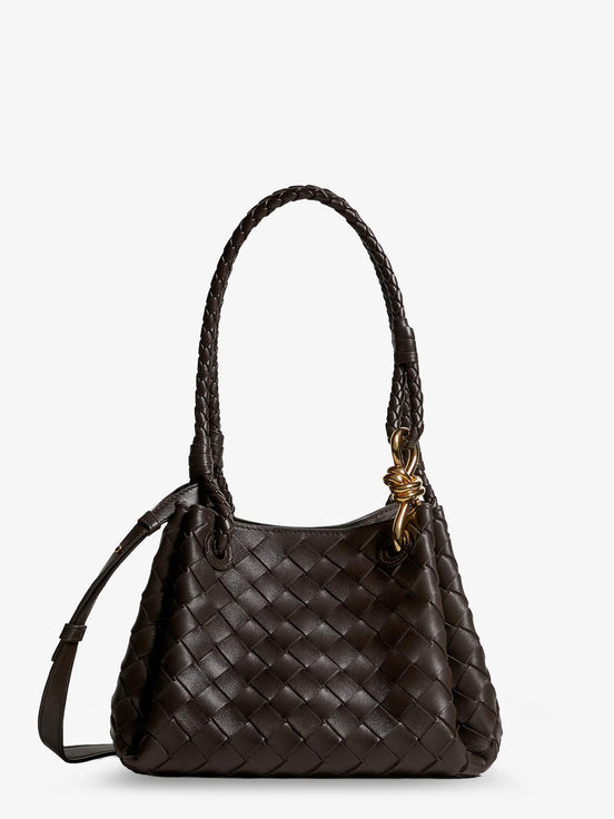 Parachute leather crossbody bag