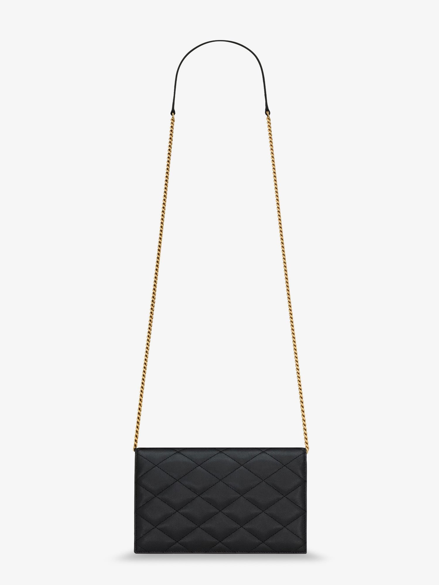 Paris leather crossbody bag with metal Cassandre logo