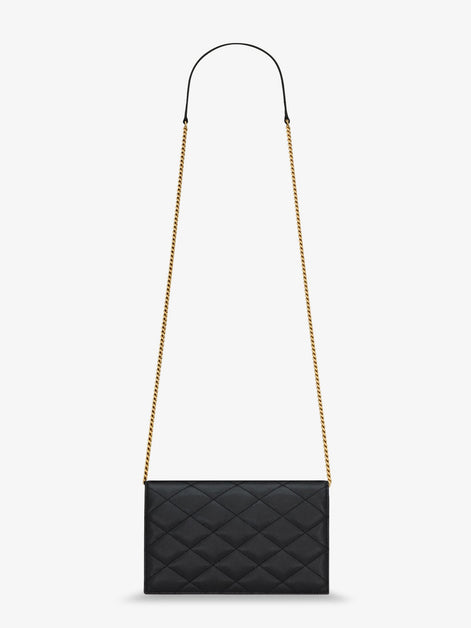 Paris leather crossbody bag with metal Cassandre logo