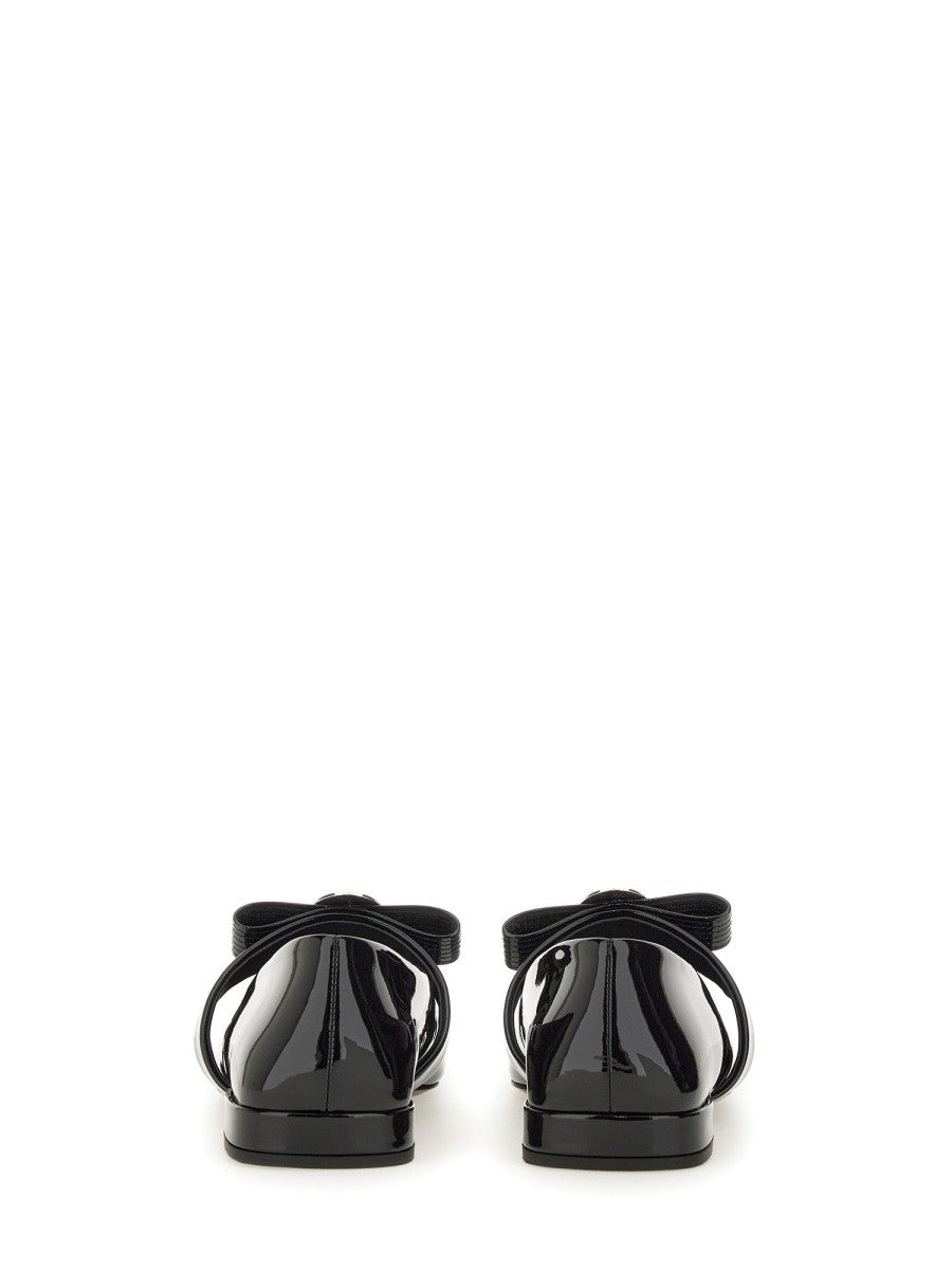 PATENT LEATHER BALLERINA 