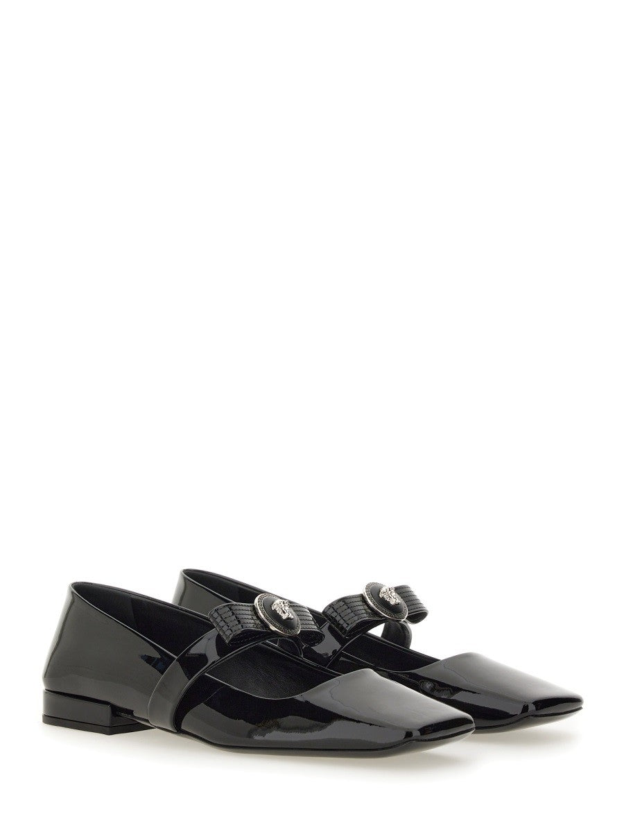 PATENT LEATHER BALLERINA 