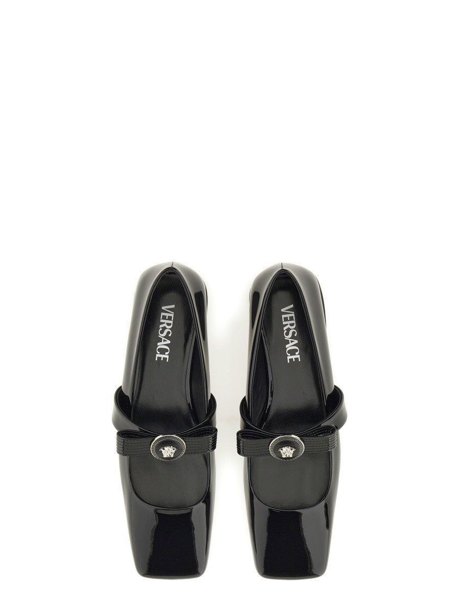 PATENT LEATHER BALLERINA 