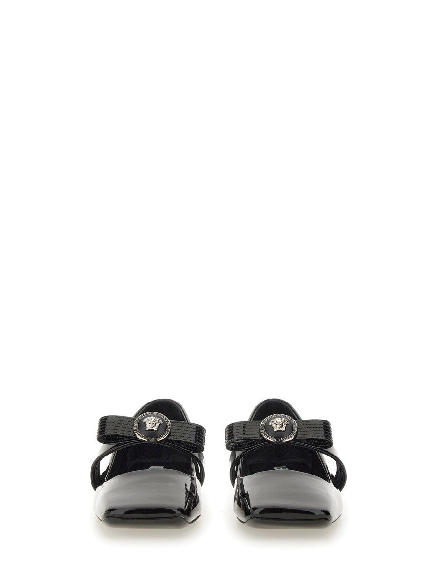 PATENT LEATHER BALLERINA 