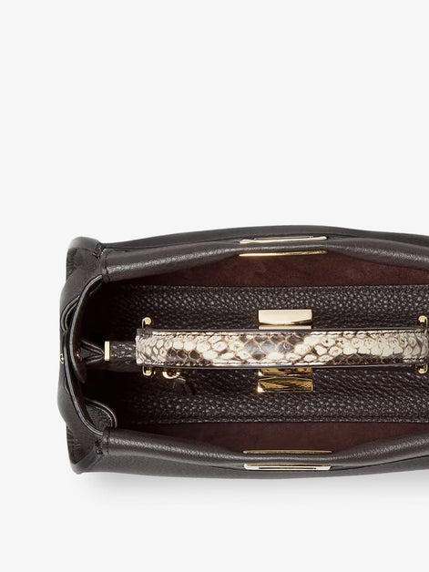 Peekaboo Mini hammered leather handbag