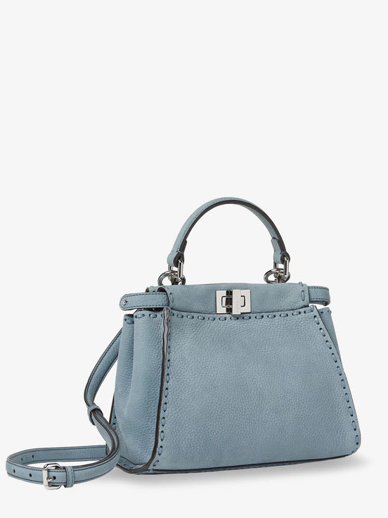 Peekaboo Mini leather crossbody bag