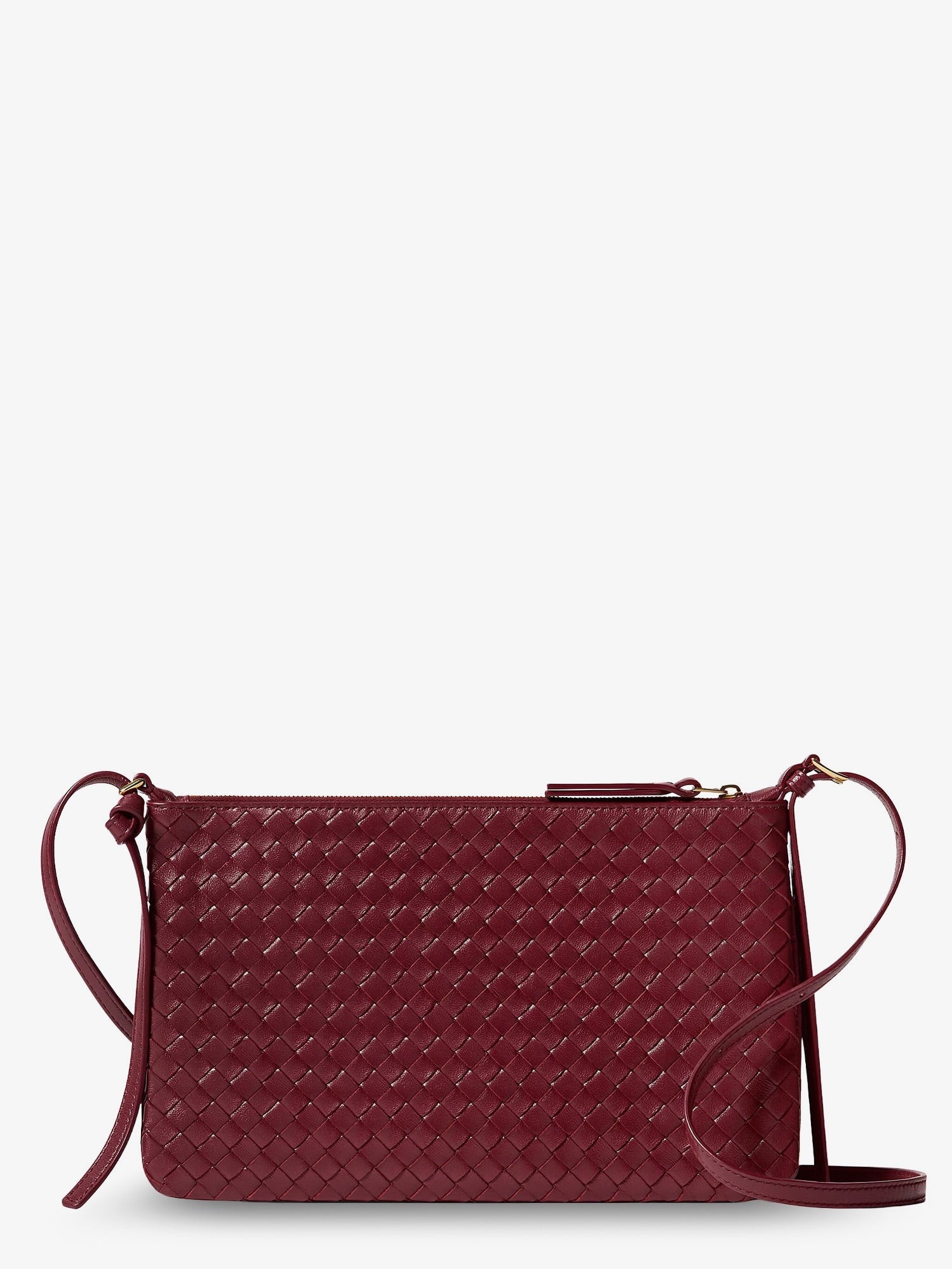 Bottega Veneta Piccolo Intrecciato Clutch with shoulder strap
