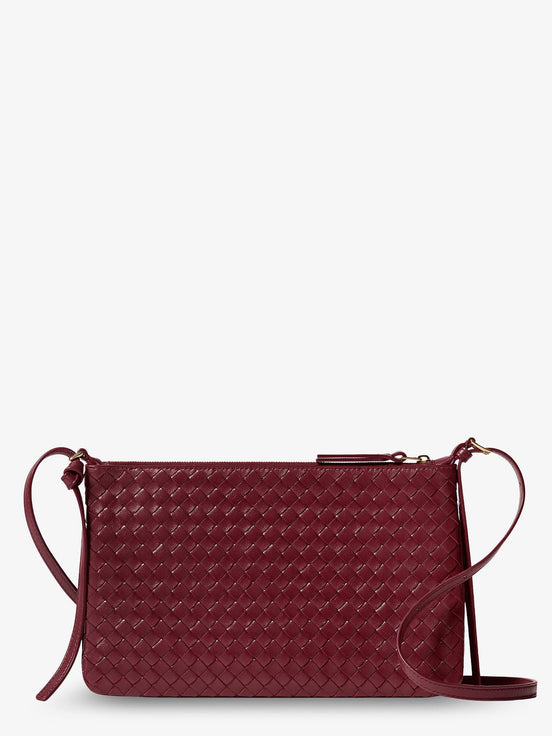 Bottega Veneta Piccolo Intrecciato Clutch with shoulder strap