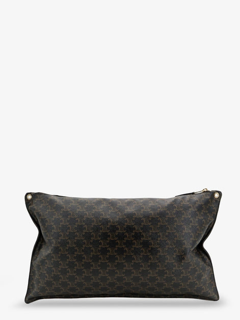 Celine Pillow Bag Triomphe Canvas maxi clutch