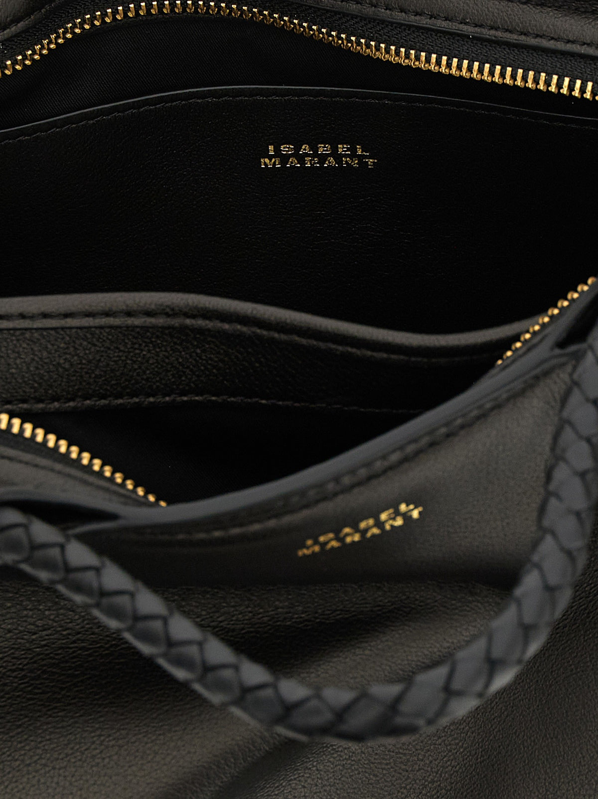 Isabel Marant 'Pipa' medium black handbag