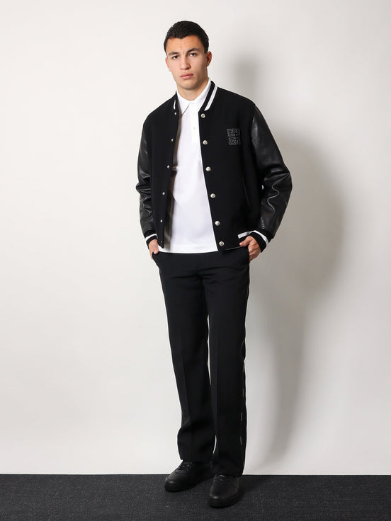 Givenchy Piqué cotton polo shirt with 4g embroidery