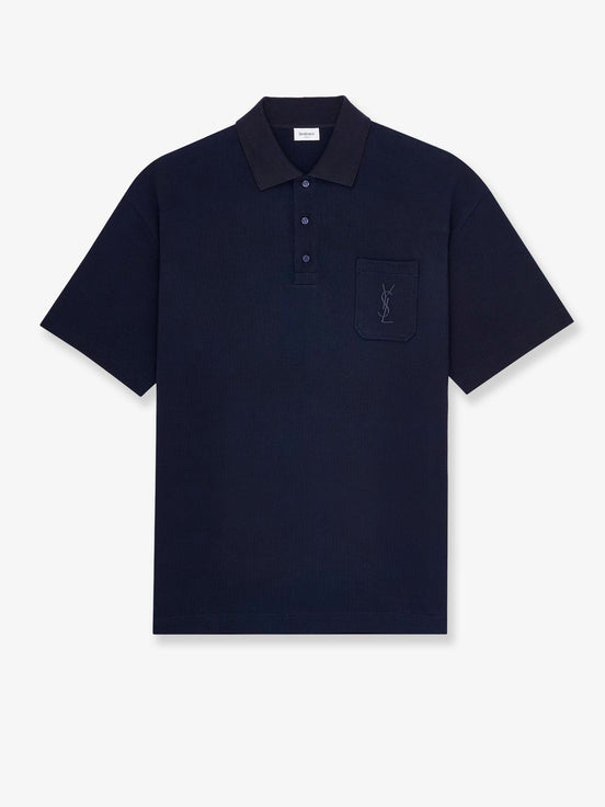 Piqué cotton polo shirt
