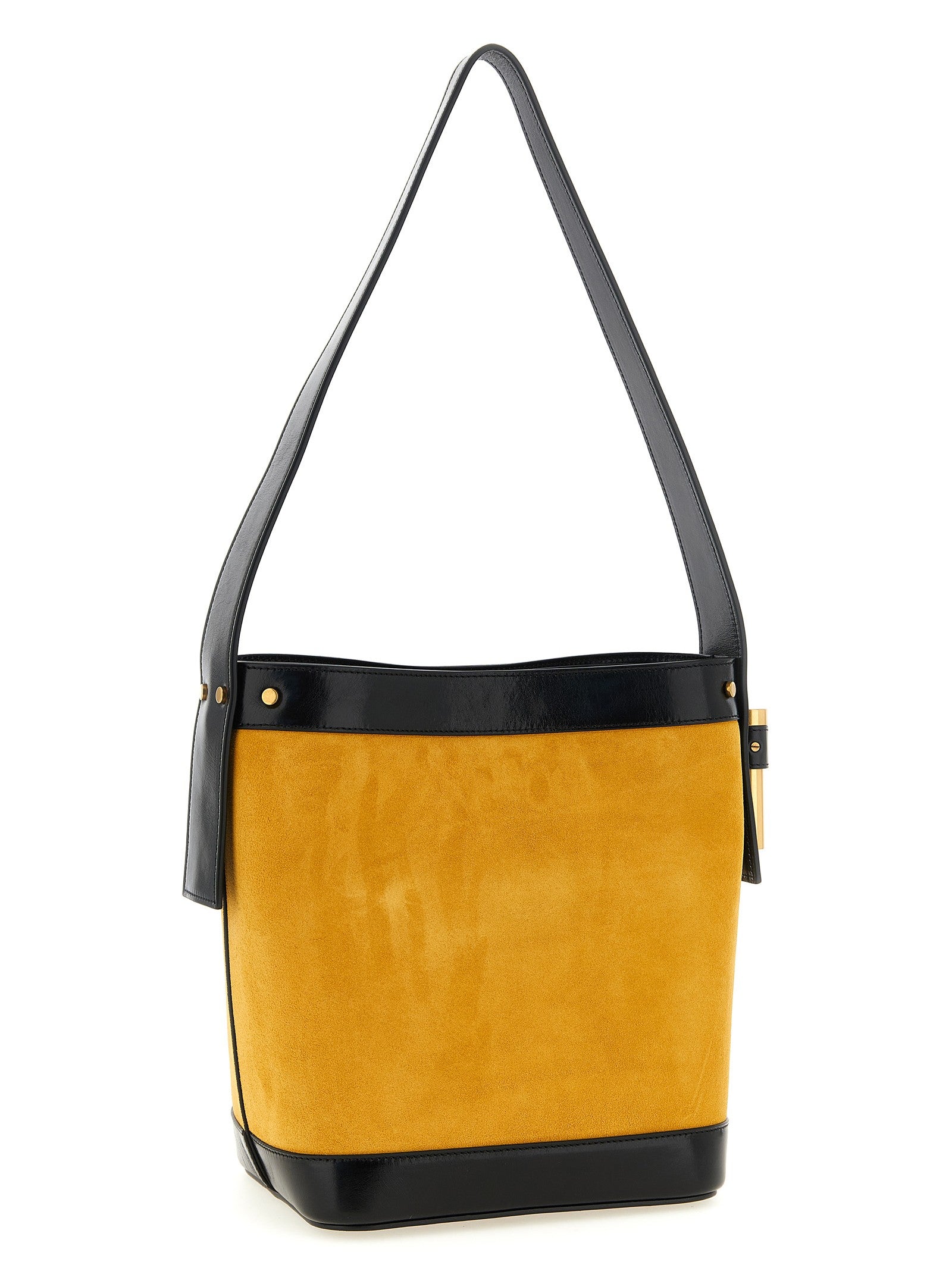 'Pivot' small bucket bag