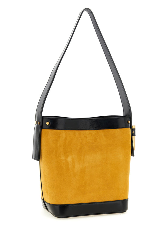 'Pivot' small bucket bag