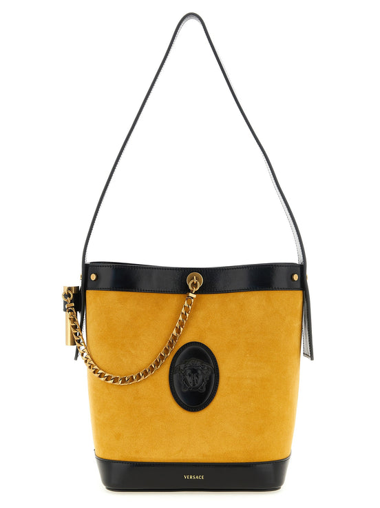 'Pivot' small bucket bag