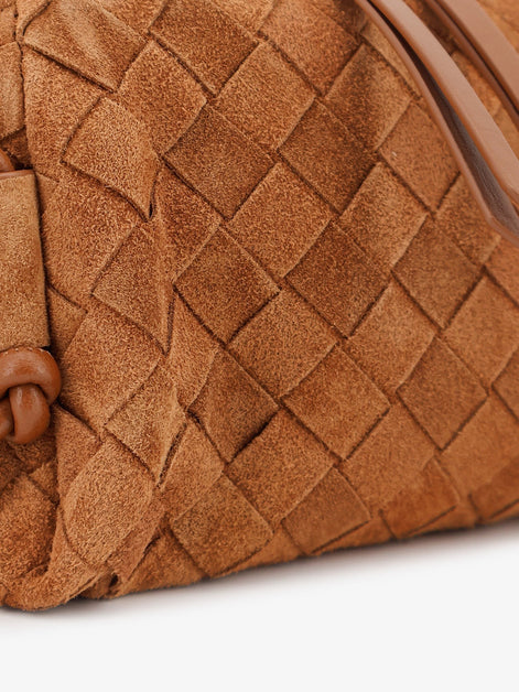 Pochette Concert suede crossbody bag