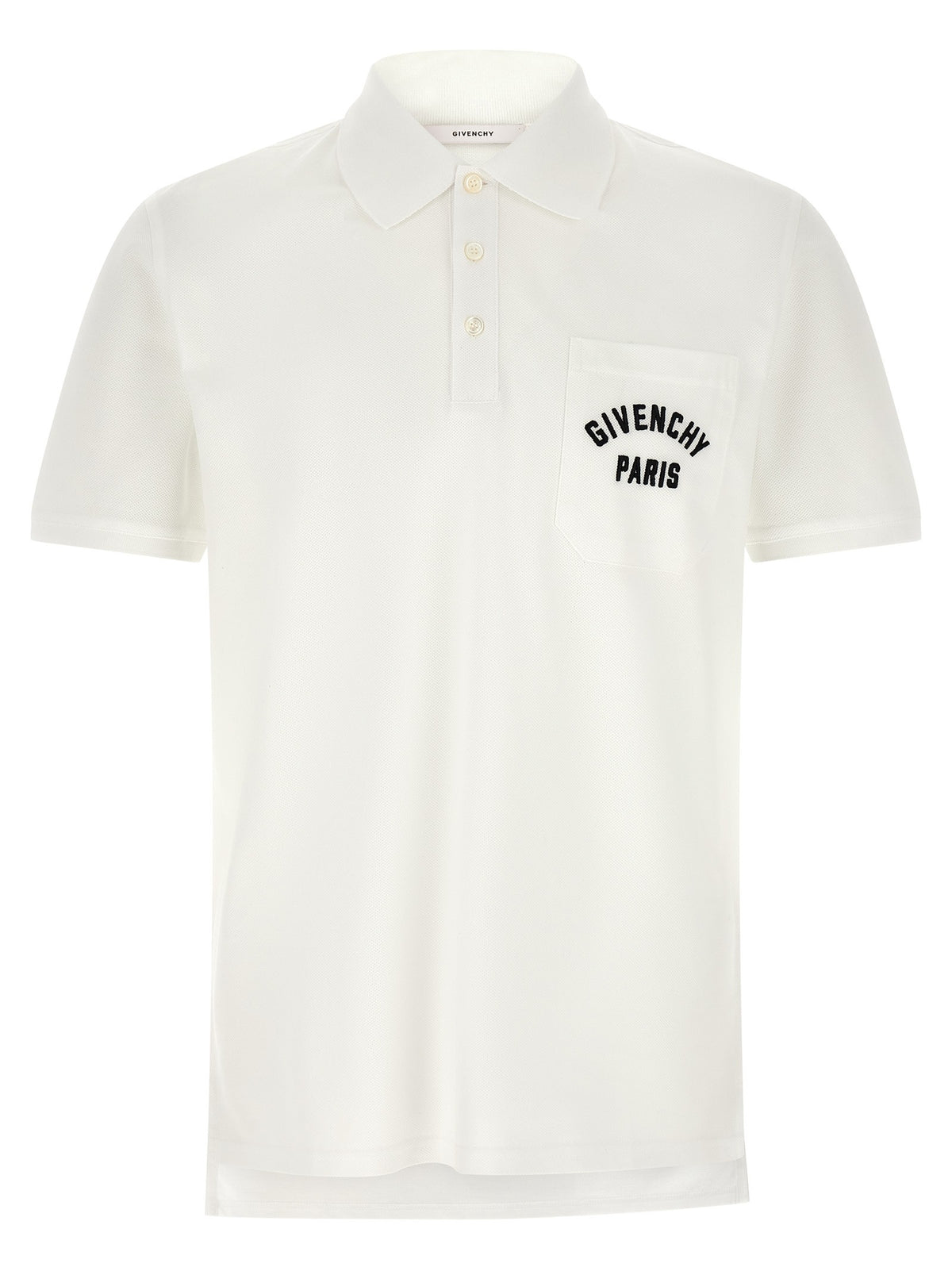 Pocket embroidery polo shirt