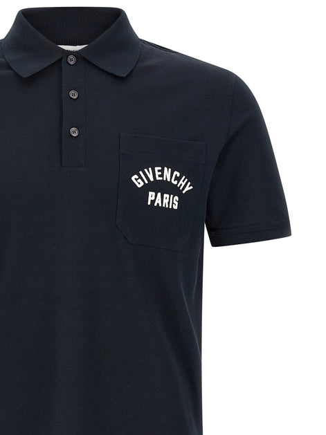 Givenchy Pocket embroidery polo shirt