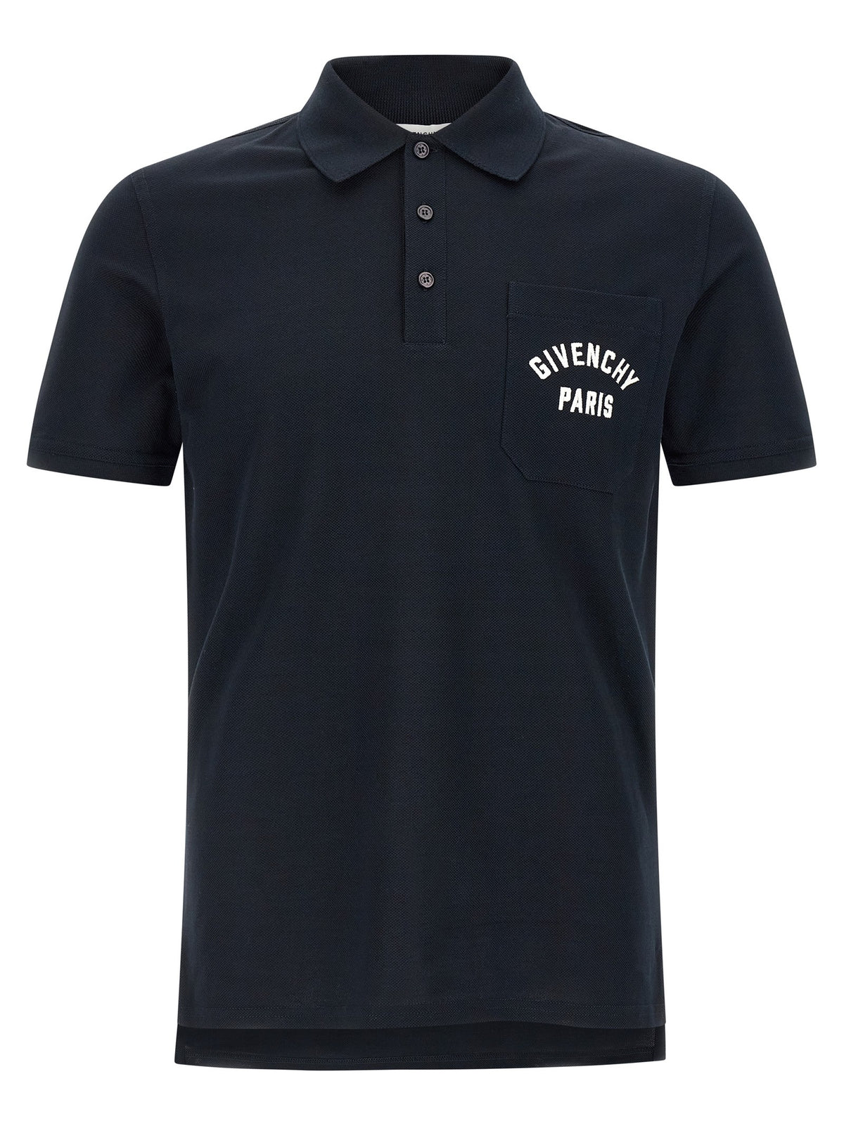 Pocket embroidery polo shirt