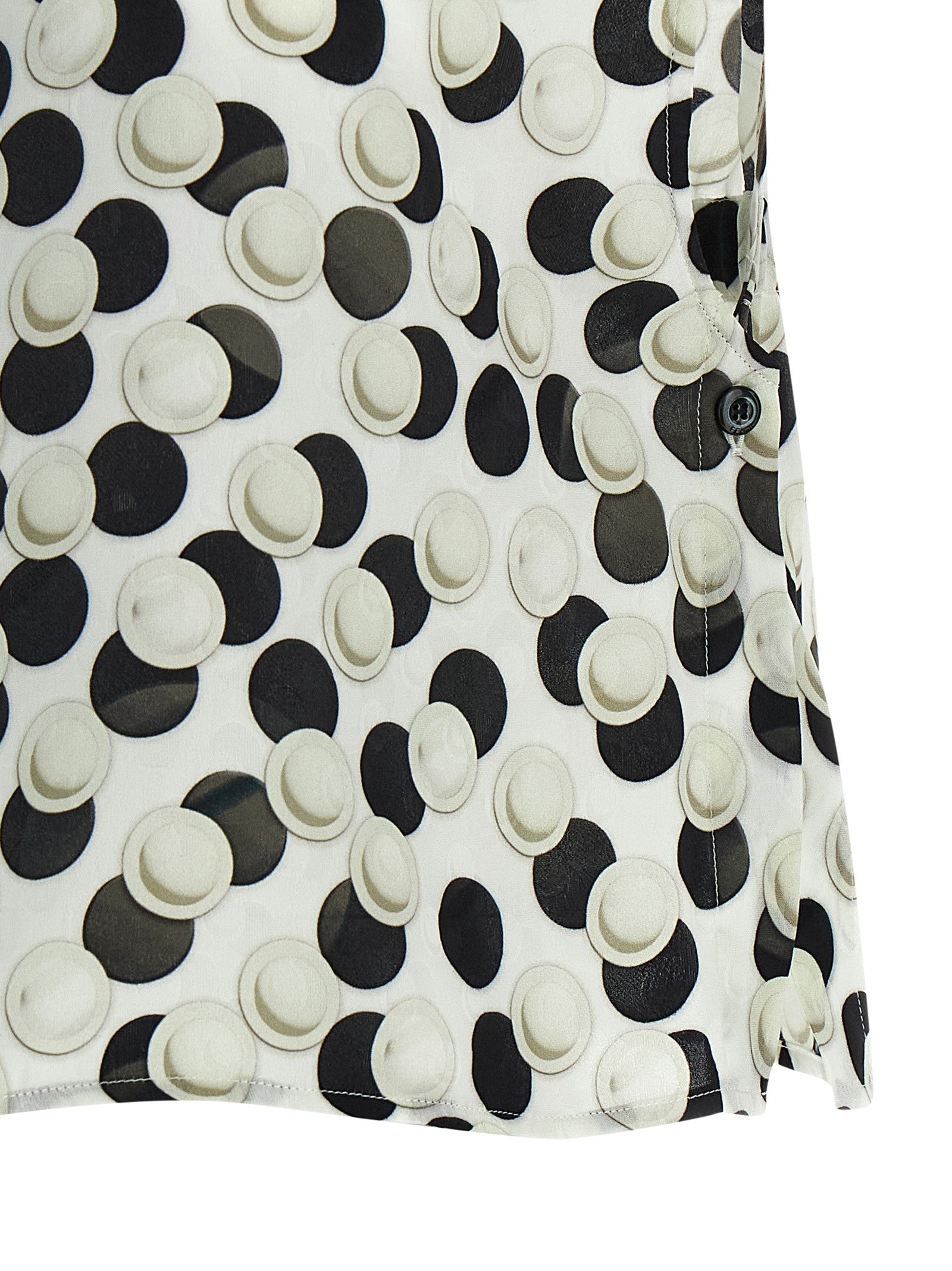 Polka dot crop top