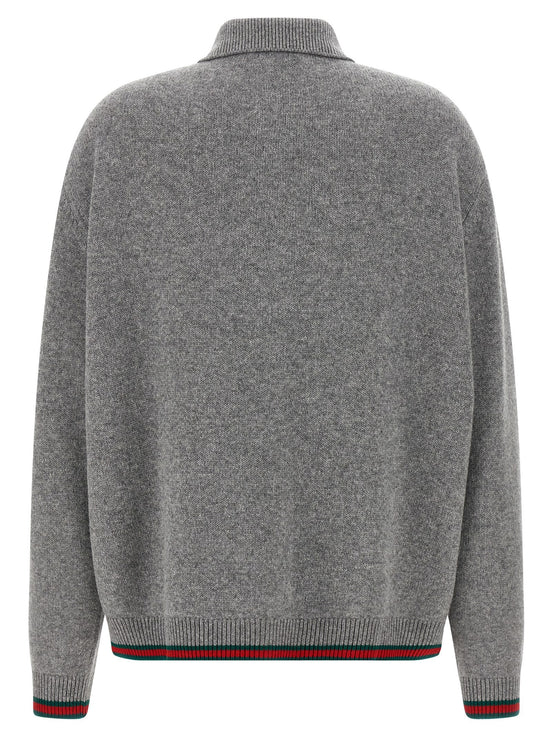 Polo cardigan
