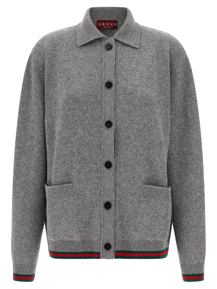 Polo cardigan