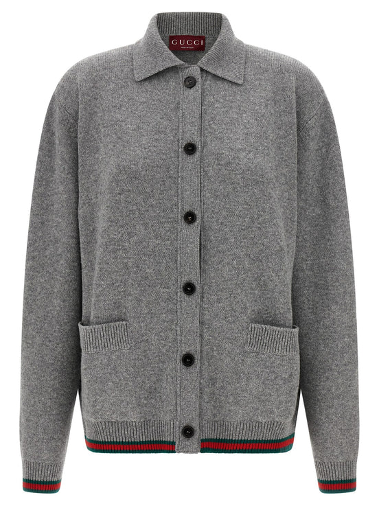Polo cardigan