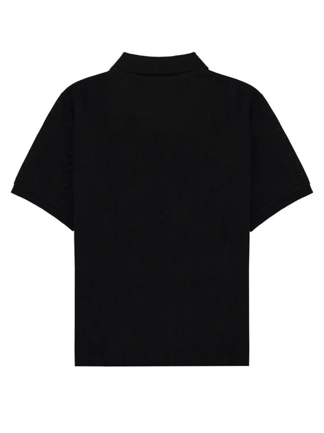 Saint Laurent Polo Cassandre In Cotone
