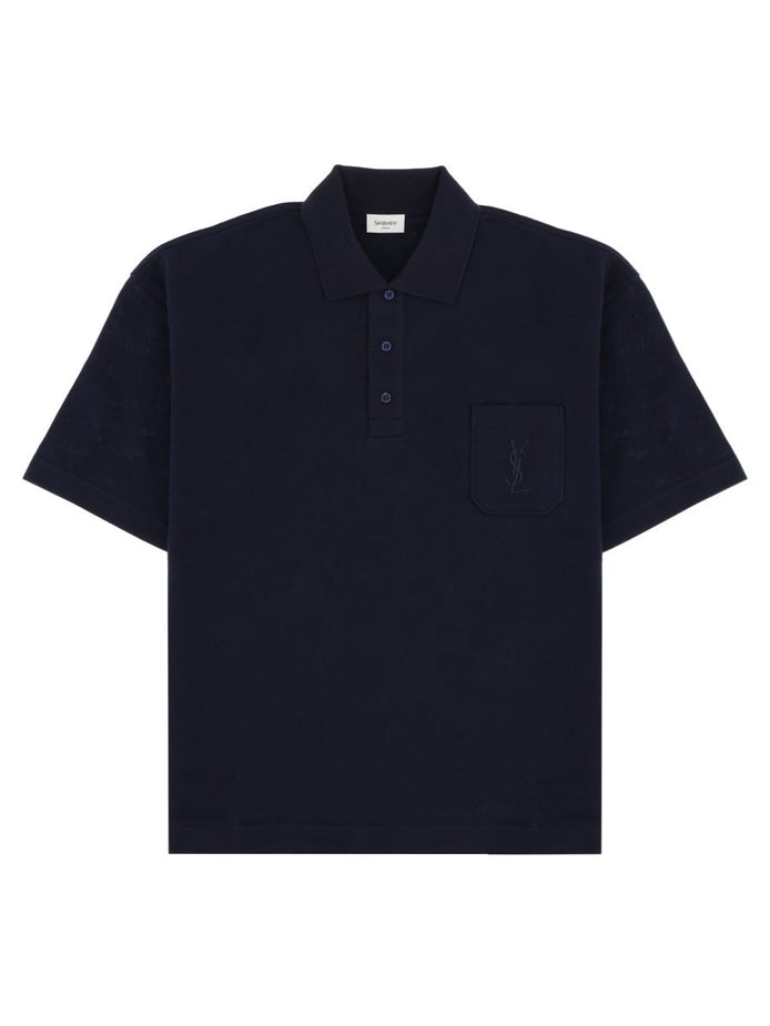 Polo Cassandre In Piqué Di Cotone