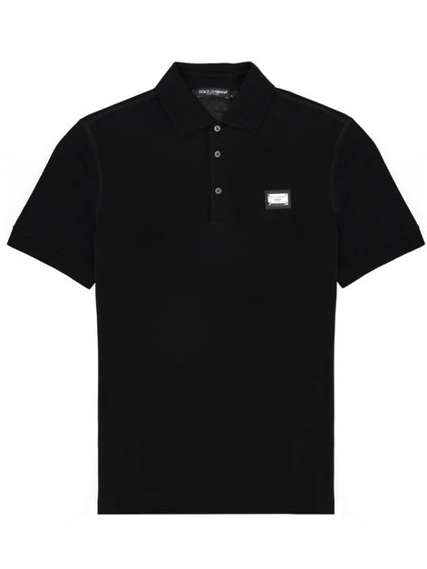 POLO CON PATCH LOGO