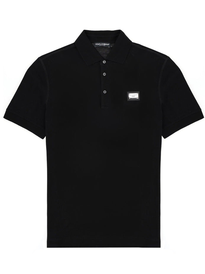 POLO CON PATCH LOGO