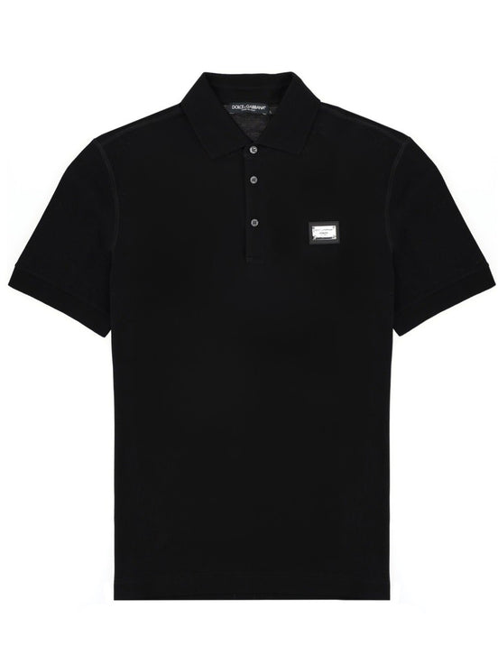 POLO CON PATCH LOGO