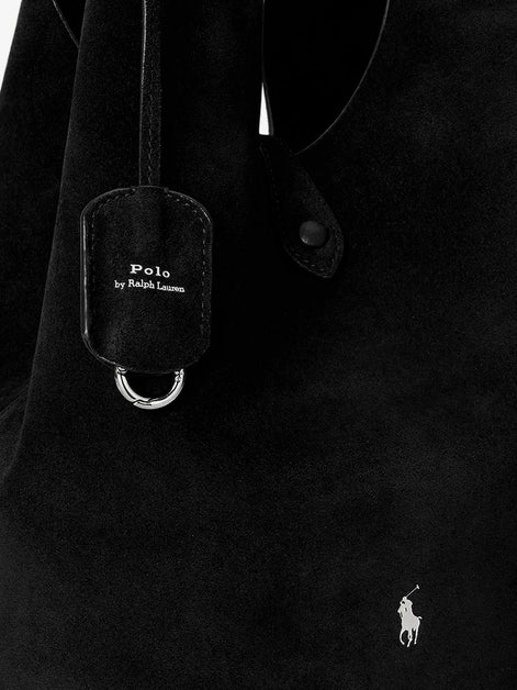 Polo Ralph Lauren Polo Play suede tote bag