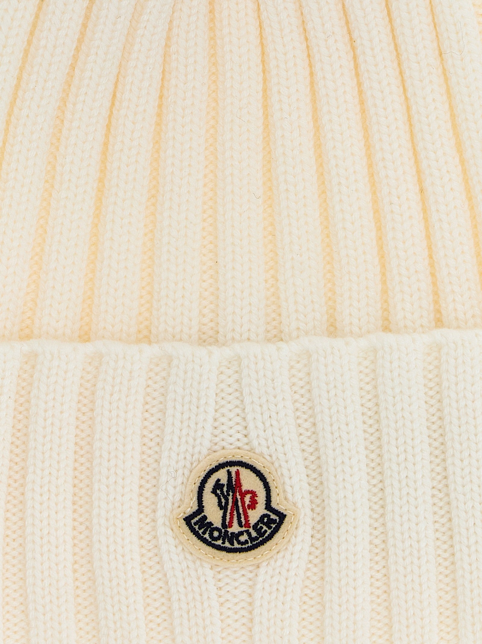 Moncler Pompon wool beanie