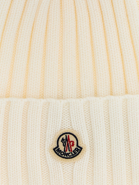Moncler Pompon wool beanie