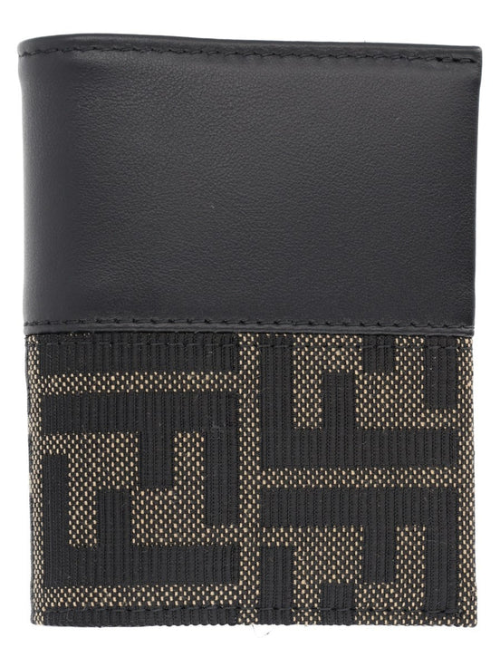 Portacarte FF con Fascia in Jacquard