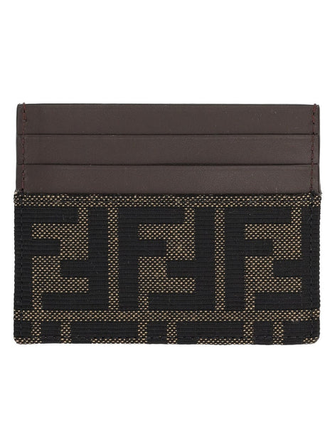 Fendi Portacarte FF in Jacquard